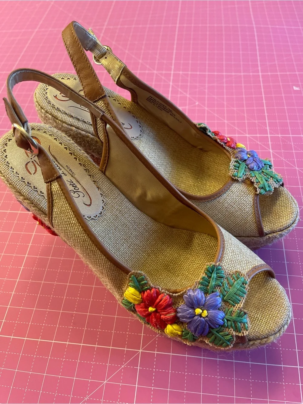 EUC Poetic License Size 7.5 Petal Pushers